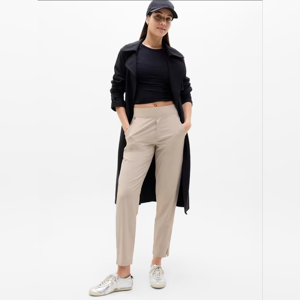 ATHLETA Brooklyn Ankle Pants Size 2 Abalone - Picture 4 of 7